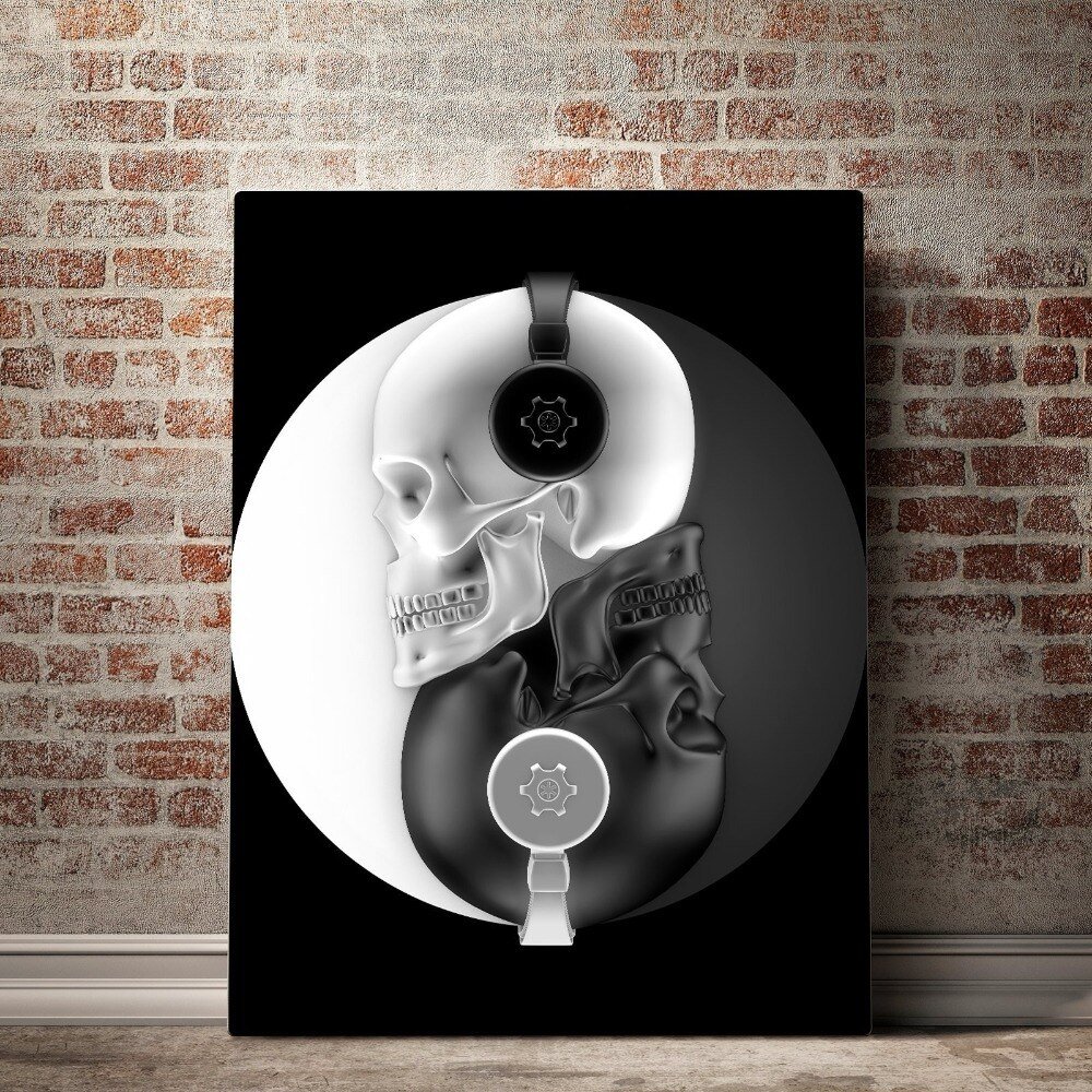 BEAT OF BALANCE SKULL MUSIC WALL POSTER

theworldbutterfly.com/nordic-poster-…

#gothic #GothicLove