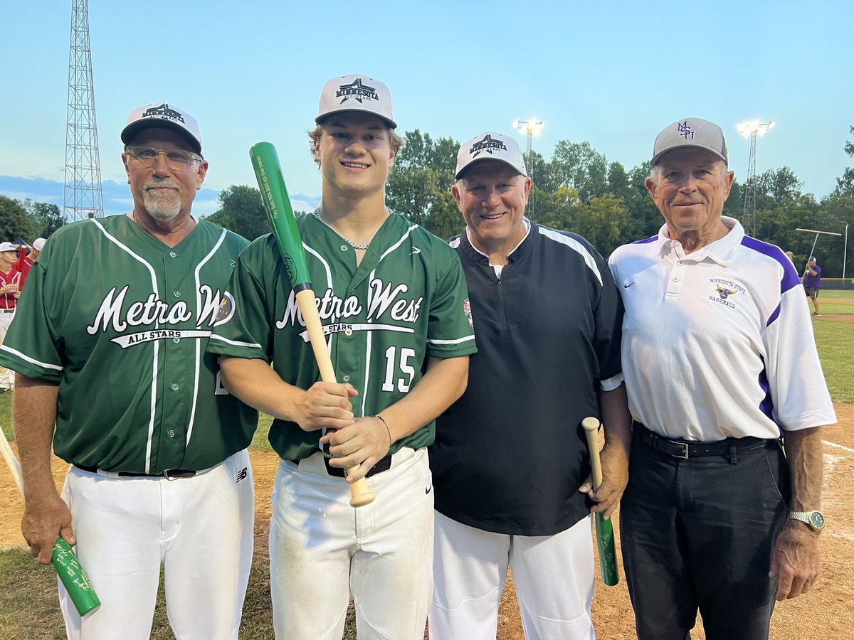 MSHSBCA's tweet photo. Ben Trucke, Watertown-Mayer, was your metro west MVP. https://t.co/9jBoiGU73e