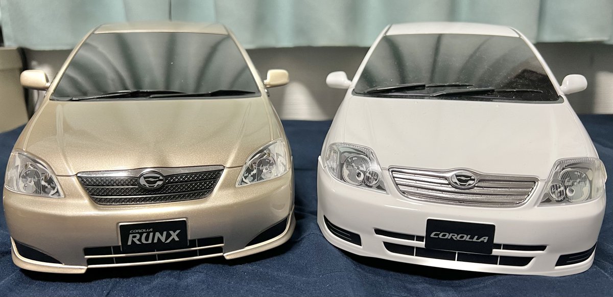 カローラランクス（中期型）の1/10カラーサンプルをゲット！ カローラ