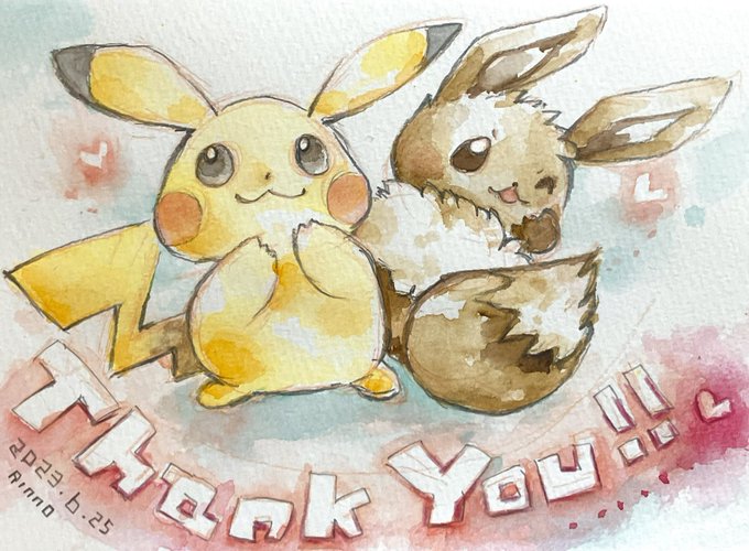 「eevee pikachu」Fan Art(Latest)