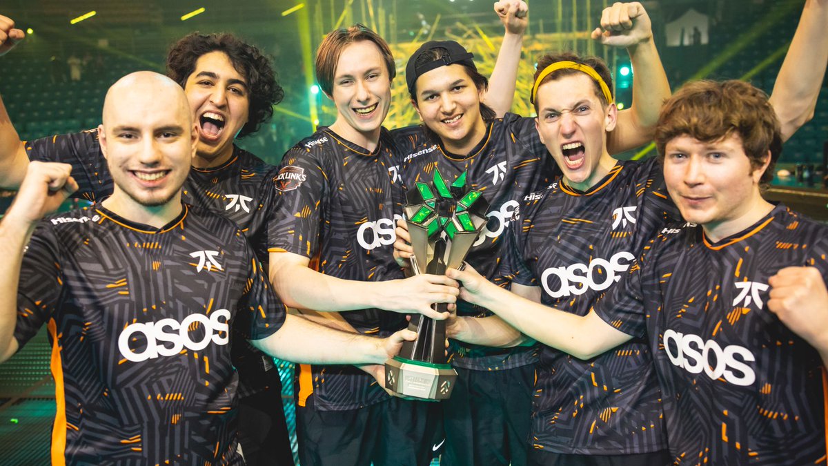 🏆 VCT LOCK//IN
🏆 VCT Masters Tokyo

The first-ever two time international champions

The first-ever back-to-back international champions 

One Champions victory away from completing the Trifecta and ruling the world 

Fnatic, the star of stars