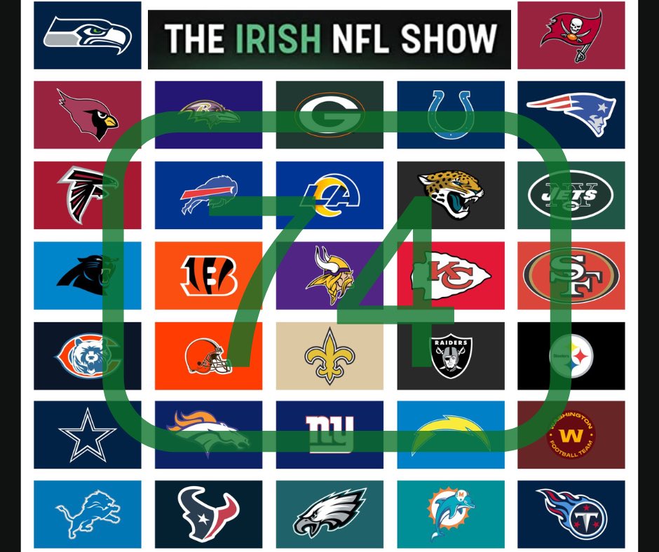 IrishNFLShow's tweet photo. Only 74 more days until #NFL returns to our screens!
Preseason begins in 47 days!
Not that we're counting or anything!
#NFLTwitter #IrishNFLFans #NFLFan #IrishNFLShow https://t.co/OshslzOAPB