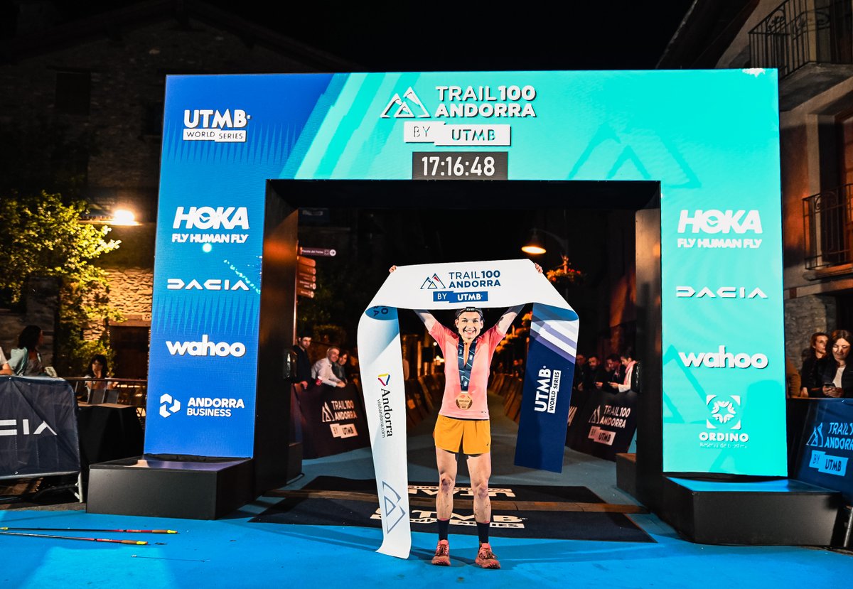 🇦🇩 Trail 100 Andorra by UTMB | The Results 🏆
Many congrats to you all 💪

🟥 #Ultra105K - 4 Running Stones 💎
🥇 Esther Fellhofer 🇦🇹 // Jean-Philippe Tschumi 🇨🇭
🥈 Yuanyuan Wu 🇨🇳 // Ben Dhiman 🇺🇸
🥉 Ildiko Wermescher 🇭🇺 // Pau Capell 🇪🇸