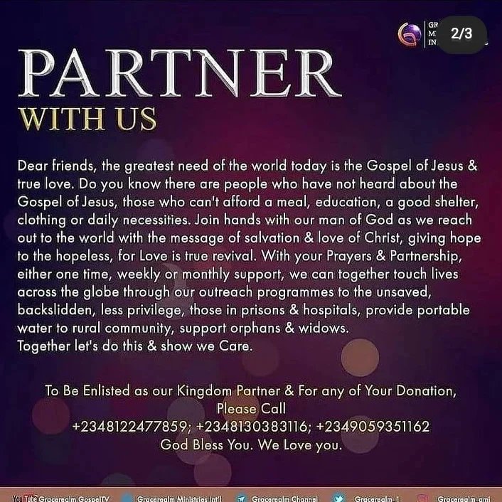 Gracerealm_1's tweet photo. *#Offering_Givings_Tithes_Seeds_LoveGifts*
Ps.96.8 - Ascribe to the LORD the glory due his name; bring an offering and come into his courts.
Kindly follow our social media platforms for more life transforming quotes and messages
#churchbuilding #gospel #first_service #giving https://t.co/XtWGf7JtoG