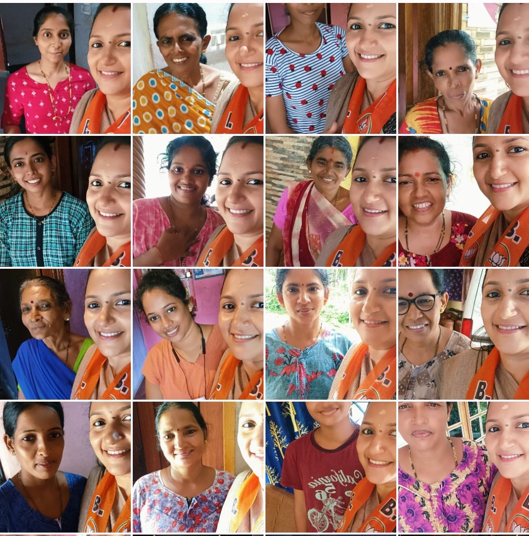 AshwiniML2's tweet photo. Selfie with #beneficiaries .
#1croreselfie 
@blsanthosh @surendranbjp
@VanathiBJP @BJPMahilaMorcha https://t.co/MXgLbEIpTW