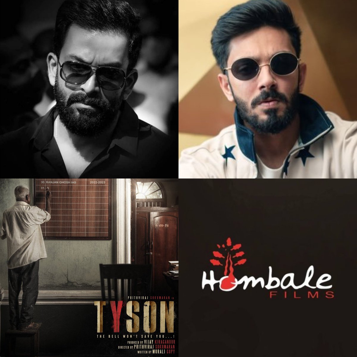 #Anirudh to Mollywood.! 👀🔥
#Prithviraj's upcoming directorial #Tyson will be Anirudh's Malayalam debut.

Starring and Directed by #PrithvirajSukumaran

Written by #MuraliGopi
Combo after #Lucifer #L2E

Produced by #HombaleFilms - #KGF #Kantaara

#Anirudh Musical
Movie hype 📈🔥