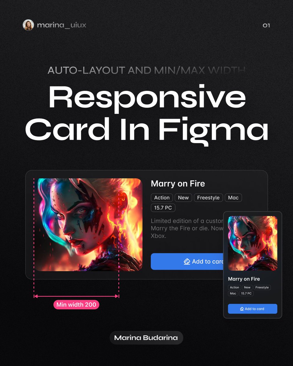 Big Figma Update 🔥

Now it's possible to create responsive designs right in Figma. So let's do it 📍