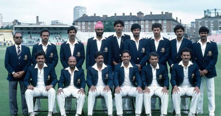 India’s first World Cup in 83! Jai Hind 🇮🇳🇮🇳