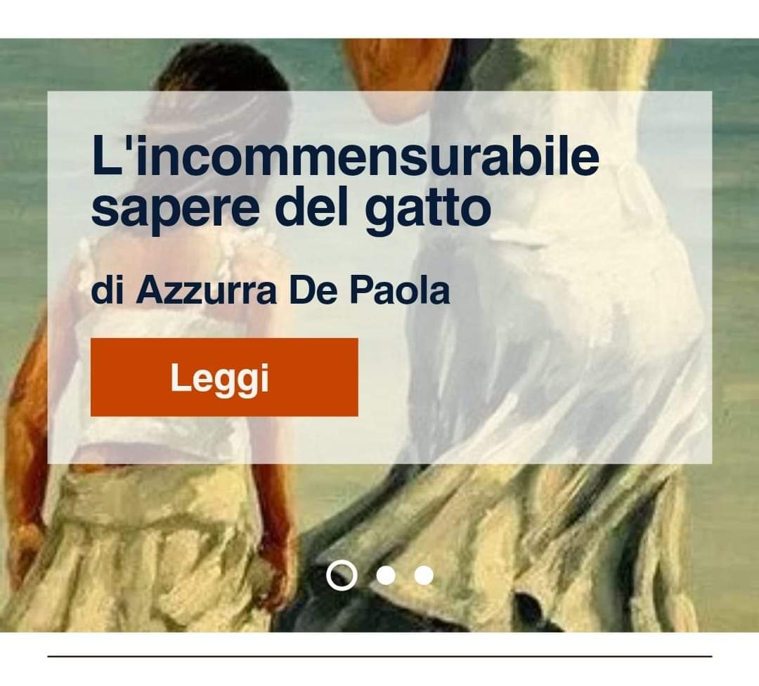 white la rivista di #racconti di #readerforblind riparte.

Il primo #racconto è: 
✒️ L'incommensurabile sapere del gatto di Azzurra De Paola

Lo potete leggere al link qui sotto 👇
📌whiterivista.com/single-post/l-…