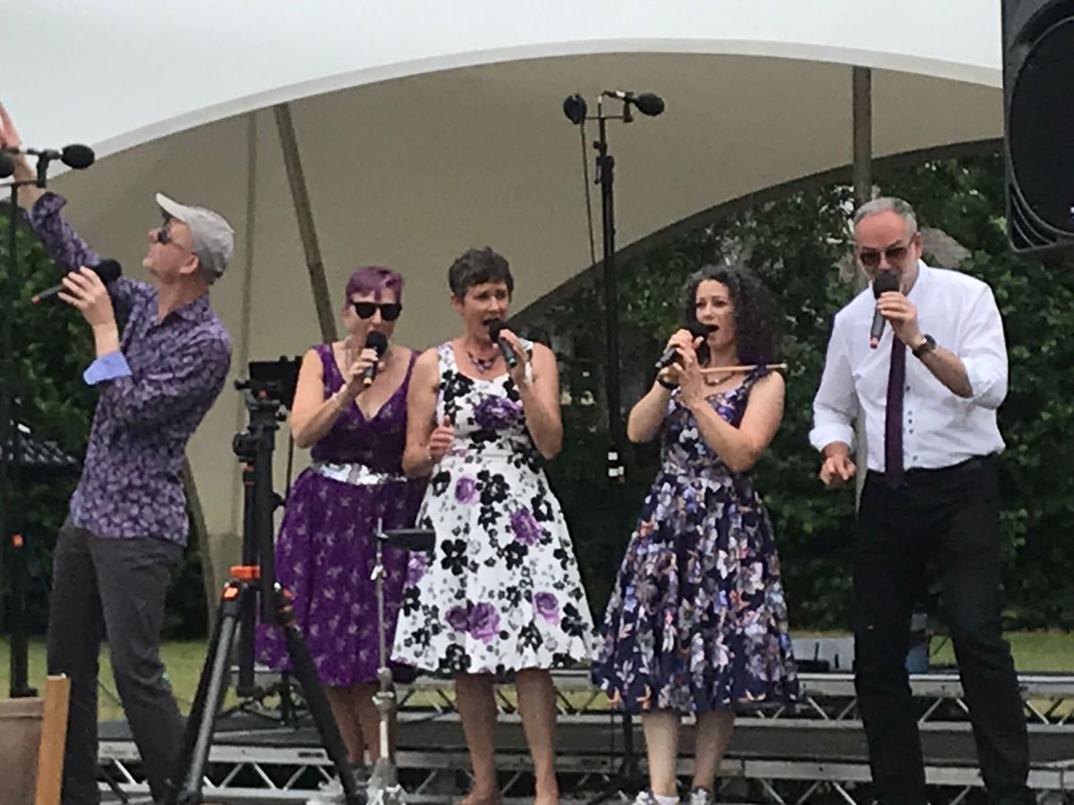 Such a fabulous time at the first ChoirBlast festival! Terrific atmosphere and lots and lots of singing 🎶💜🎶💜🎶🌈💛💙🥰 #choirblast #godalming