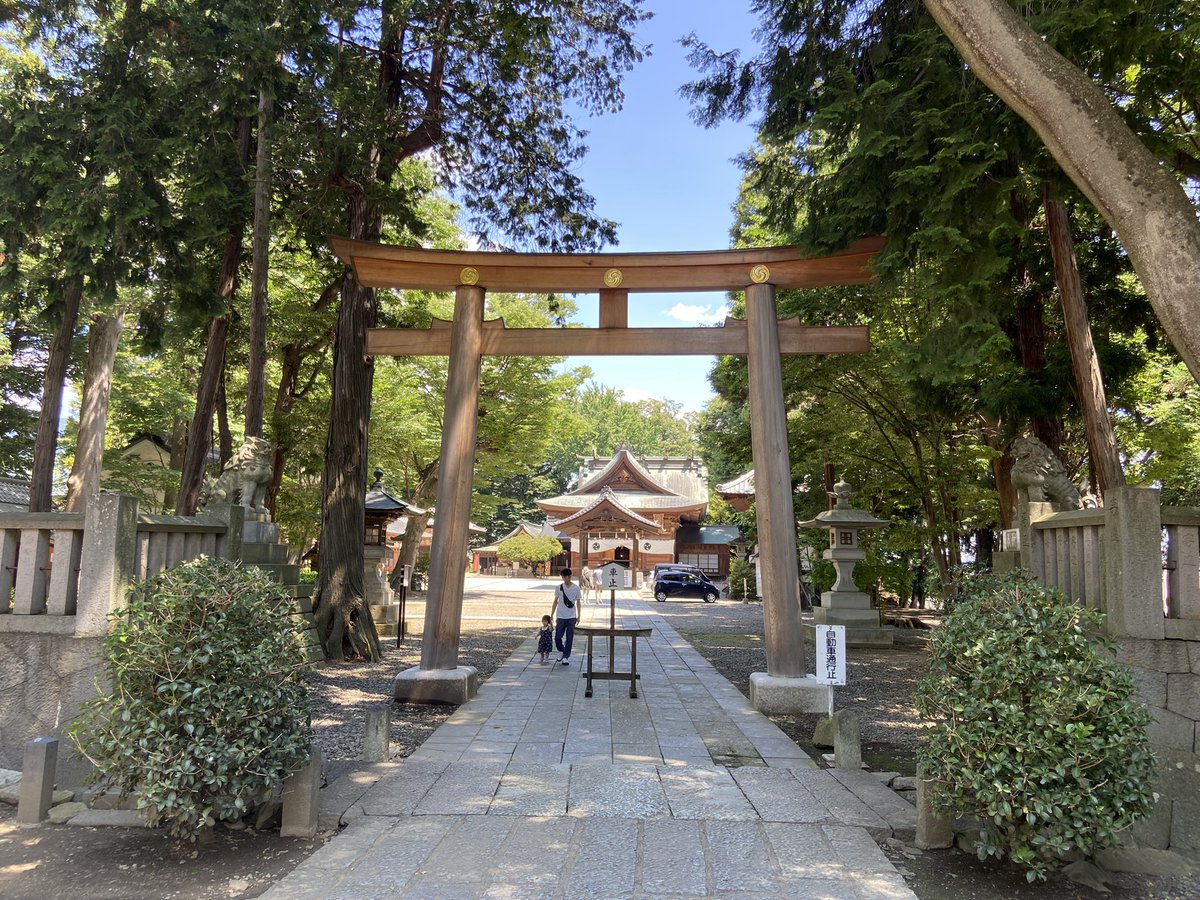 infioratr2000's tweet photo. 早速地元の疾風巡拝

上田の子檀嶺神社さん
千曲市の武水別神社さん

上がらせていただきました

ありがとうございました✨

#疾風巡拝
#信風巡拝 https://t.co/D7RbA9VDAS