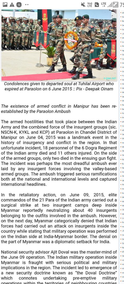 The outlawed group was responsible for the ambush on 6 Dogra Regiment of the Indian Army that took the lives of 18 personnel at Paraolon, Chandel District on June 04,2015. #ManipurViolence #MeiteiMilitants #SaveIndiafromterrorists 🇮🇳.