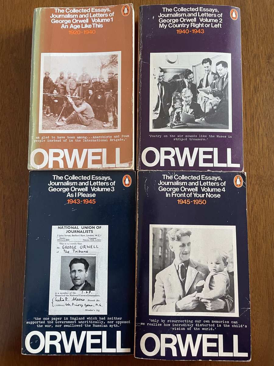 #GeorgeOrwell born today 1903.