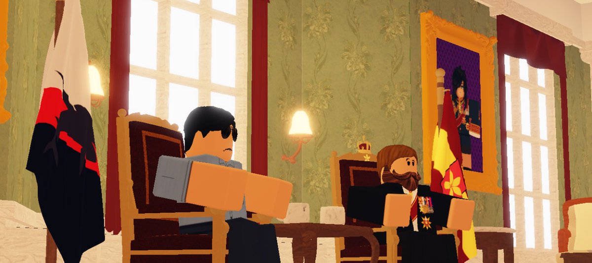 TheTimePostRBLX's tweet photo. His Majesty, the King has State Visit Kingdom of Krienensin. https://t.co/b6jOEiKZjt