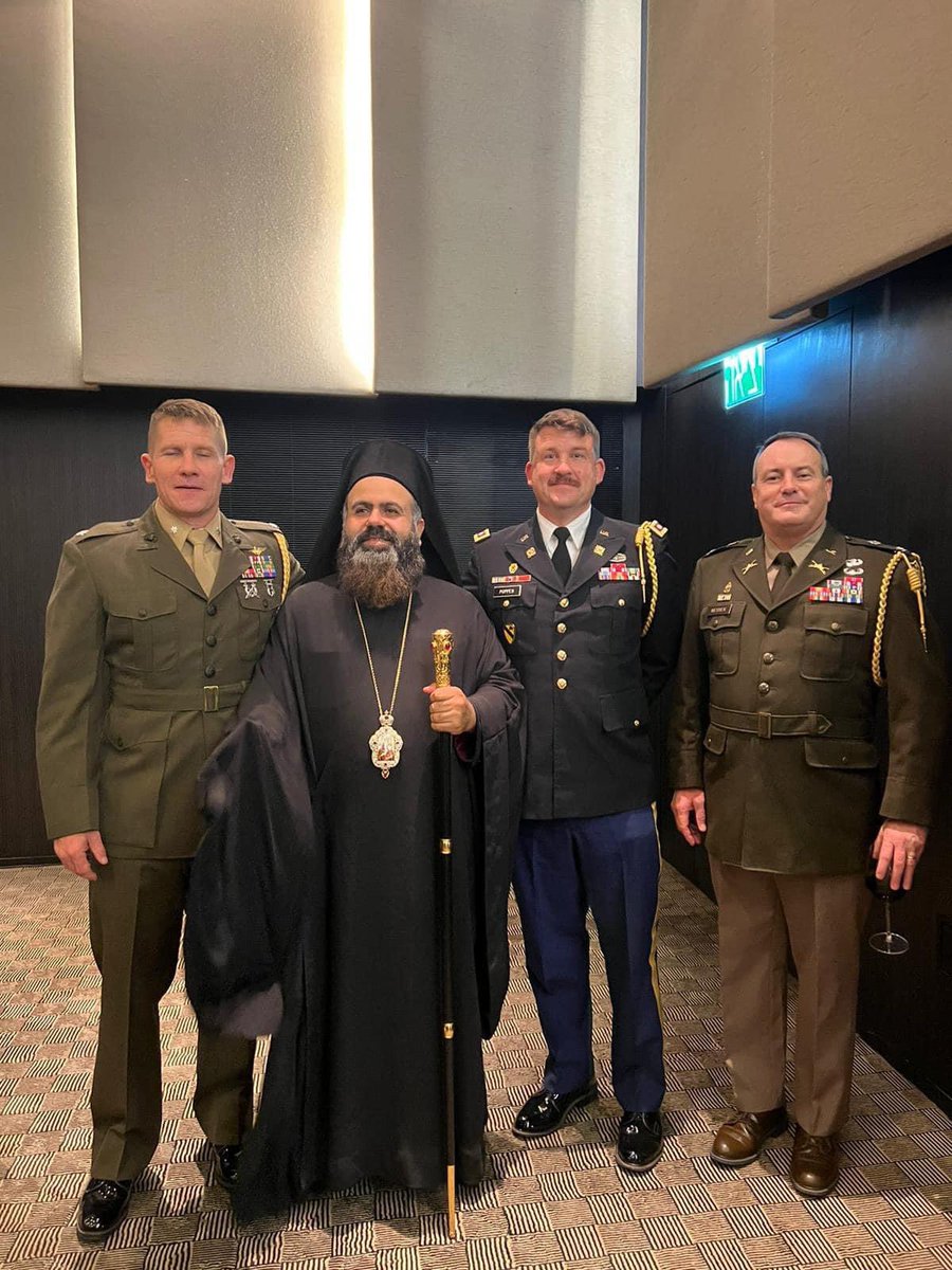 Melchisdeck's tweet photo. It’s always a pleasure to be with members of the United States Military colonels to the United States Embassy of Jerusalem https://t.co/n5PqLcmvuI