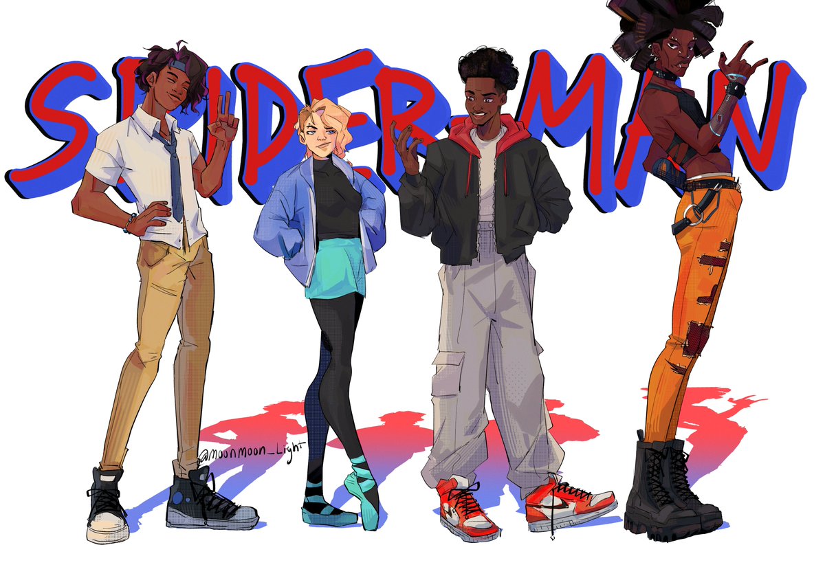 the gangs all here 

#Spiderman📷📷 #SpiderManAcrossTheSpiderVerse📷📷#hobiebrown #AcrossTheSpiderVerse📷📷 #PavitrPrabhakar #MilesMorales #GwenStacy