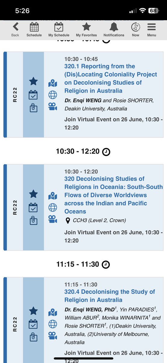 Just revised my slides for tomorrow’s preso at @isa_sociology @isa_rc22 panel on decolonising religions in Oceania. 
Also just re-downloaded Twitter as part of my conference prep 😅 see you there!