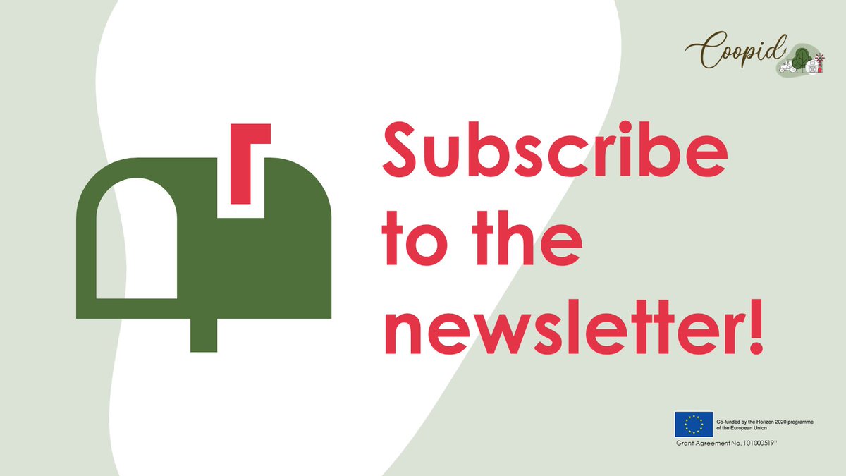 📢Subscribe to the #COOPIDnewsletter 👉  #forums #infographics #maps #news &amp; more... #Primaryproducers #bioeconomy 

📌bit.ly/3Hw9Cx2

<a href="/CoopsAgroES/">Cooperativas Agro-alimentarias de España</a> <a href="/COPACOGECA/">COPA-COGECA</a> <a href="/innovarum_/">INNOVARUM</a> <a href="/GreenFlex/">GreenFlex</a> @UniboMagazine <a href="/Gaia_Brussels/">Gaia Epicheirein EU</a> <a href="/Gaia_Epixeirein/">GAIA ΕΠΙΧΕΙΡΕΙΝ</a> <a href="/foodbiodk/">Food & Bio Cluster Denmark</a> <a href="/ProAgria/">ProAgria</a>