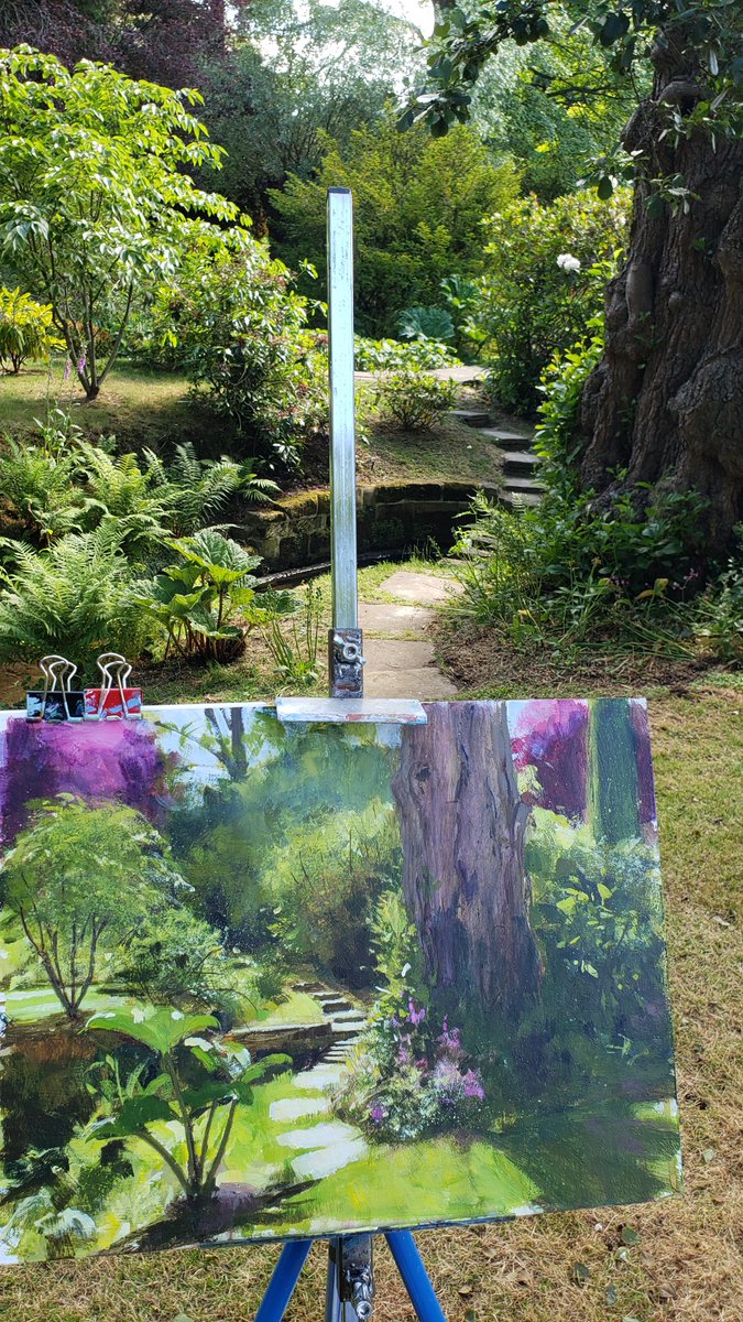 james mcgairy on Twitter "I will be painting again in the Garden at