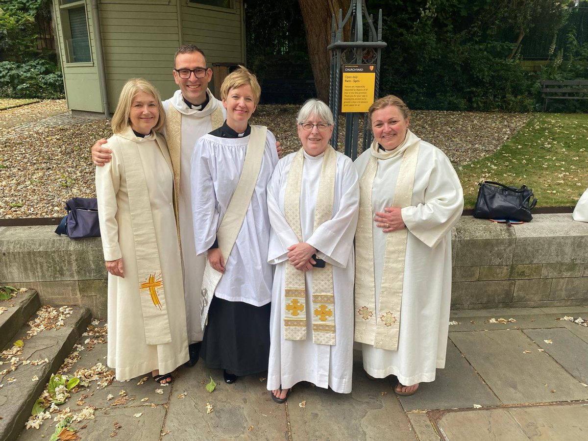 Praying for Sarah Williams as she starts her ordained ministry at #AllSaintsKingston