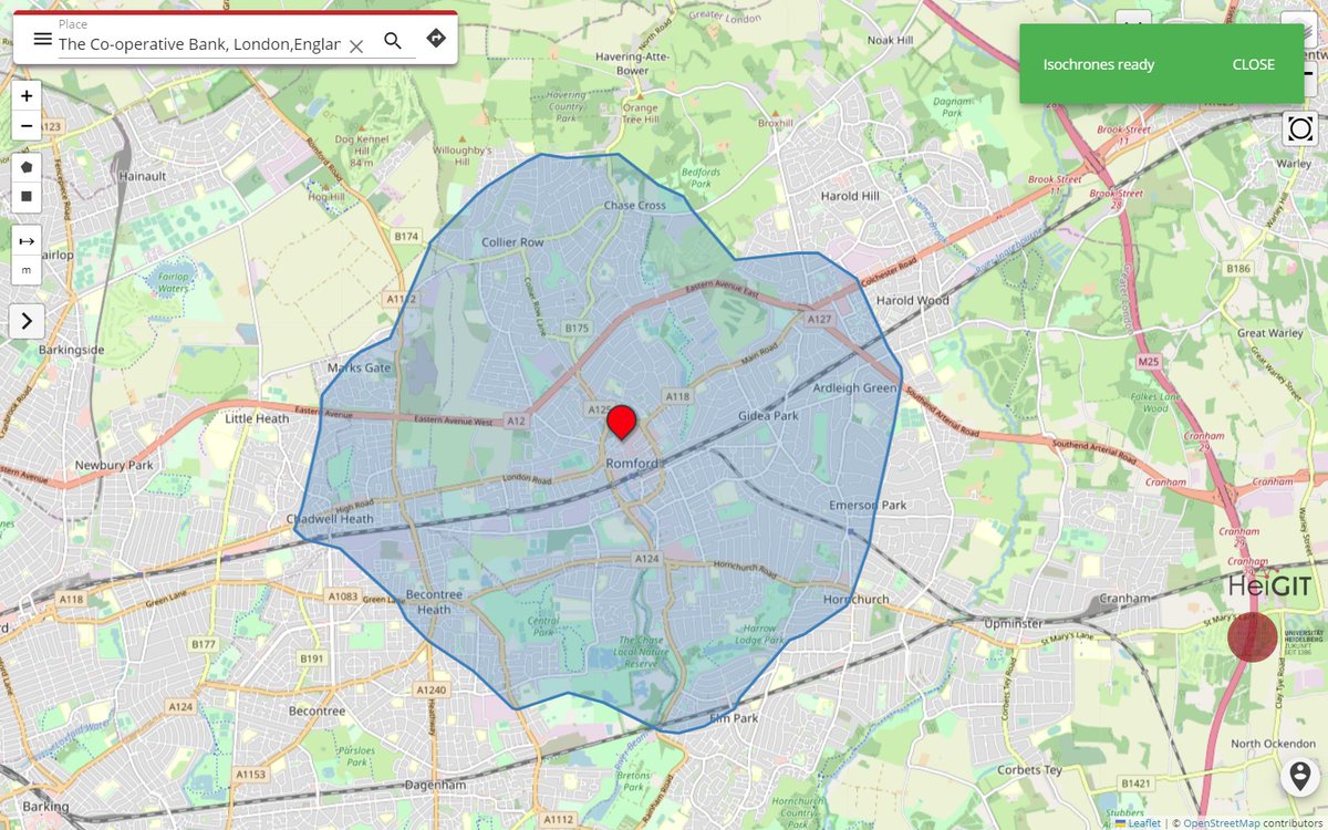 'Over half of car trips in outer London are less than two miles long'

That's very roughly a 40 minute walk (left) or 15 minute cycle (right).

This is why we're getting congestion, but also a symptom of how poor our streets are for walking and wheeling, but especially cycling.