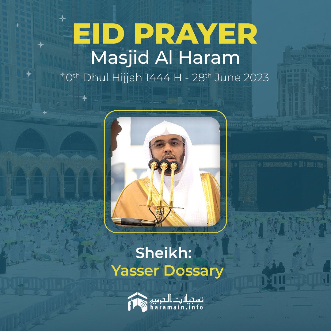 HaramainInfo's tweet photo. Khateebs of Eid at Masjid Al Haram and Masjid An Nabawi ﷺ https://t.co/Wi1vRBIjBO