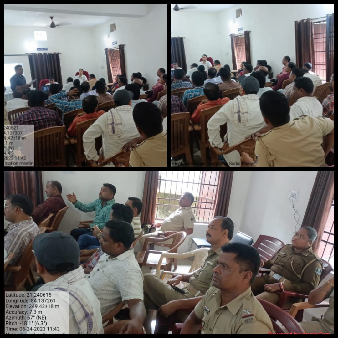 During the peace committee meeting between Forest officials and local representative held at Jujomura where views were exchanged regarding ways to control the conflict between human and elephants. @pccfodisha @PCCFWL_Odisha @ForestDeptt @CMO_Odisha @SambalpurRccf @MoSarkar5T