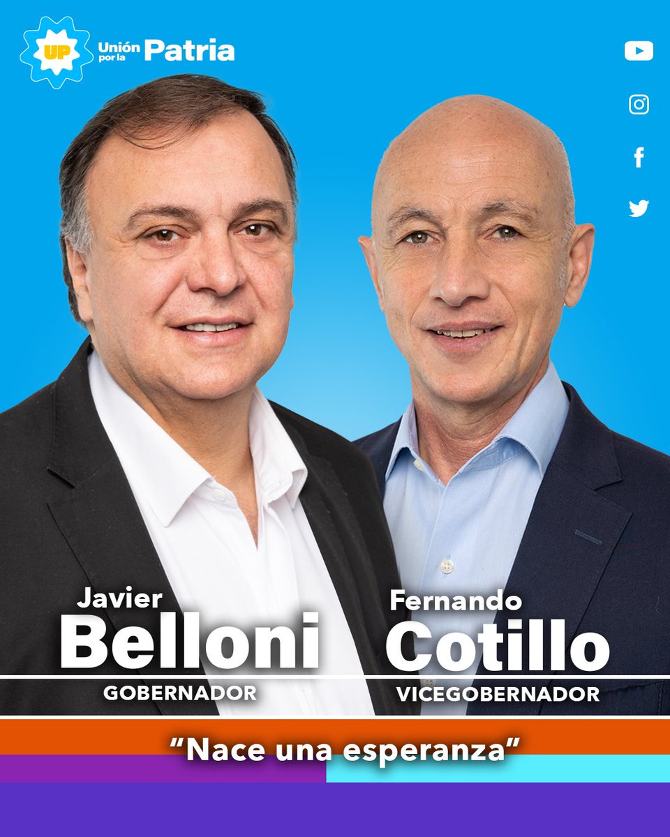 javierbelloniok's tweet photo. ¡POR LA PROVINCIA QUE SOÑAMOS! ¡VAMOS A TRANSFORMAR SANTA CRUZ! 

A partir del 13 de agosto, con Fernando Cotillo queremos trabajar desde la Gobernación por los sueños de las y los santacruceños. https://t.co/dZNRvSVjNJ