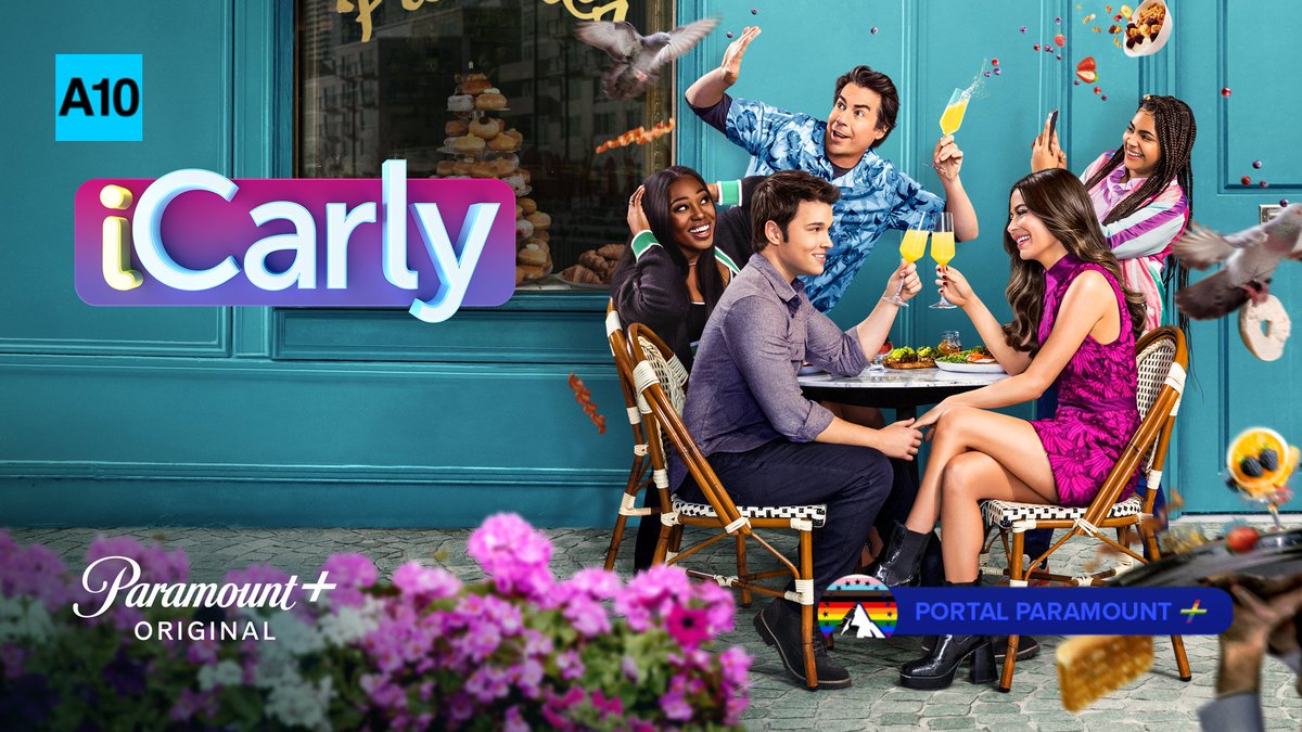 PortalParamount's tweet photo. Amizade ou algo a mais? Os dois primeiros episódios da 3ª temporada de iCarly (2021) chegaram ao @paramountplusbr.

Novos episódios todos os domingos. #Paramou https://t.co/pjDwv7sFtf