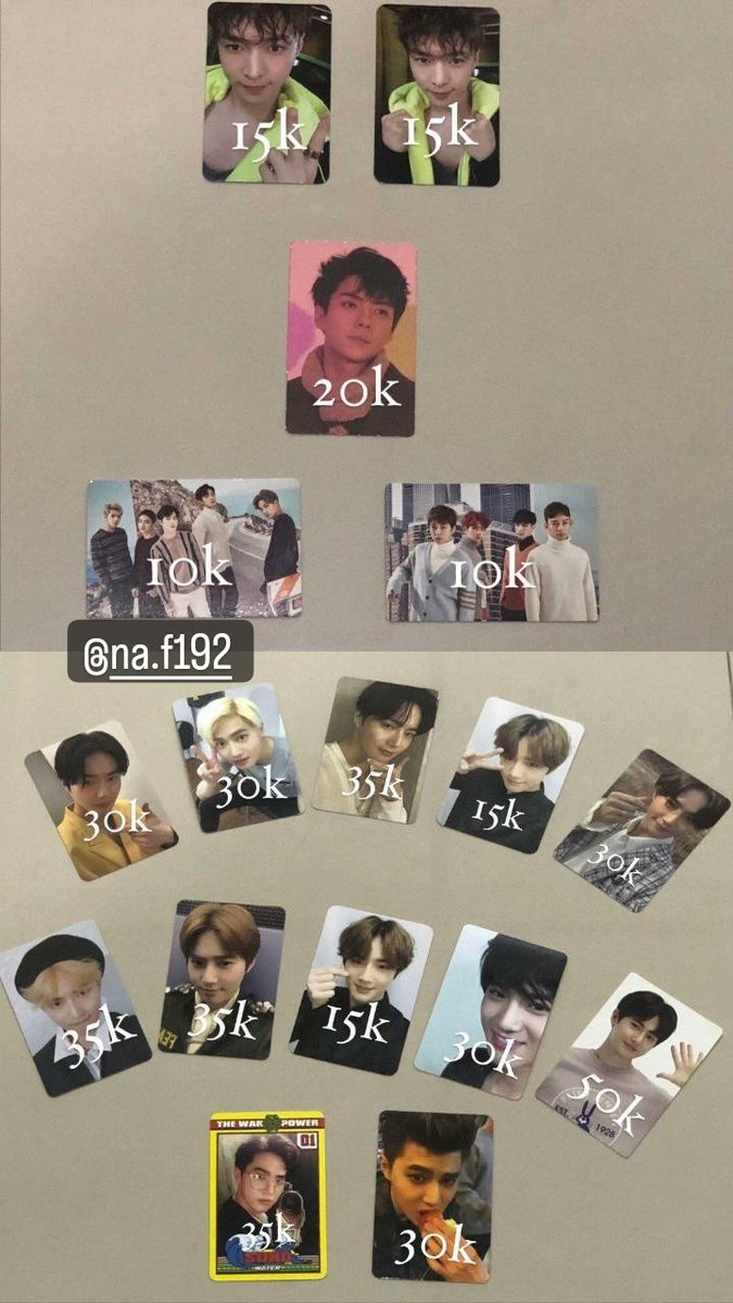 ynwa139's tweet photo. [ Help RT ]
wts//want to sell
EXO PC ALBUMS

🏠 Jakarta 
✅ Good condi (DM)
✅ Co shopee
📌Pack adm 2k

*SUDAH HARGA BANTING* COME ON DI TAG
Ready Ina 

🏷 tag albums pc exo kyungsoo D.O., Chanyeol, Xiumin, Chen, Sehun, Suho, Lay, Baekhyun, Kai https://t.co/4TJQe1iLRW