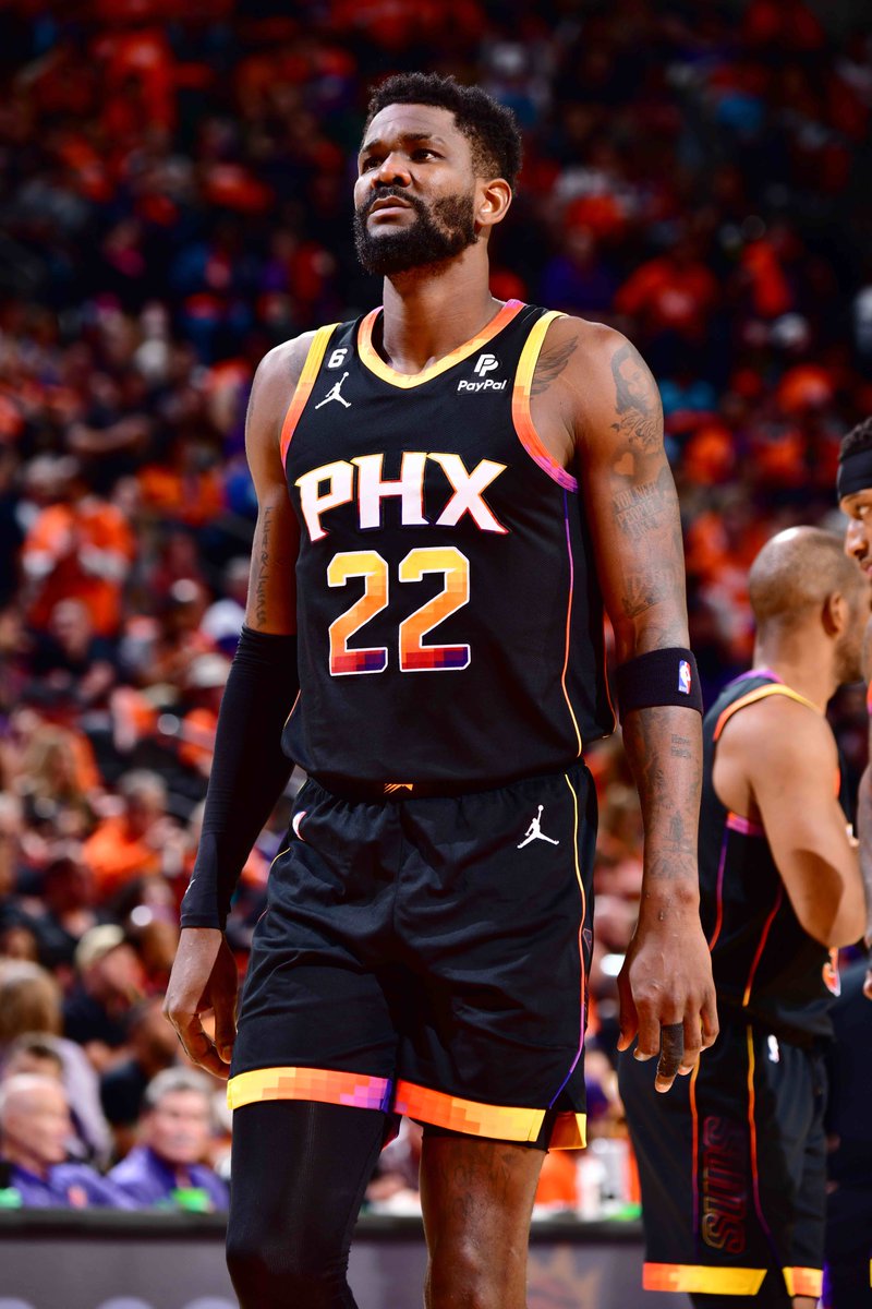 Suns “want the Sixers to facilitate” a 3-team deal that sends Tobias Harris to Phoenix, Deandre Ayton to the third team, and assets to Philly, per @PompeyOnSixers