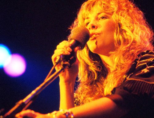 Stevie Nicks in New York City, 1977. Photo by Michael Putland