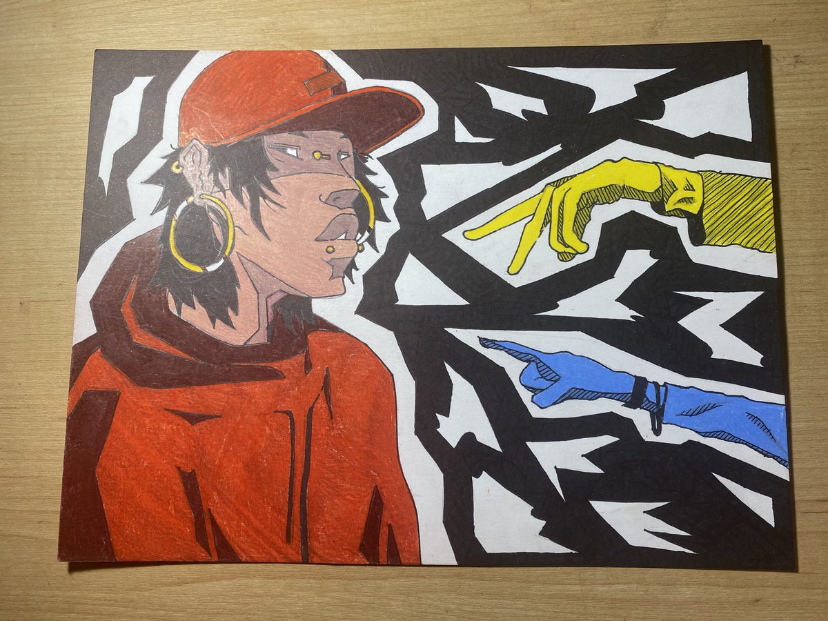KCAI PRE COLLEGE ART LAB WEEK 1 STUFF!!!!!! Elliott Smith inspired screen prints and Ecco2k/Freddy Carrasco inspired pencil/colored pencil drawing