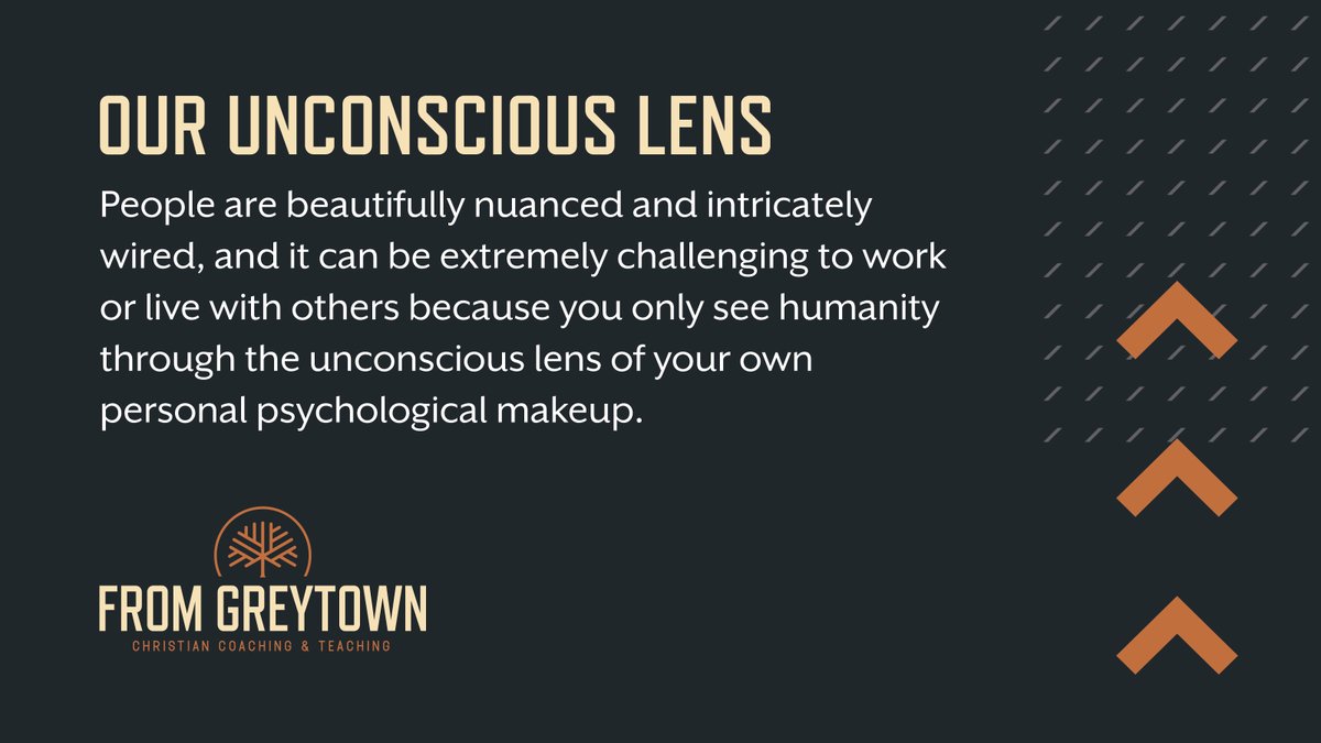 fromgreytown's tweet photo. People are beautifully nuanced and intricately wired, and it can be extremely challenging to work or live with others because you only see humanity through the unconscious lens of your own personal psychological makeup. #Enneagram #EnneagramWisdom #EnneagramandtheGospel #Coaching https://t.co/OHLek47a9P