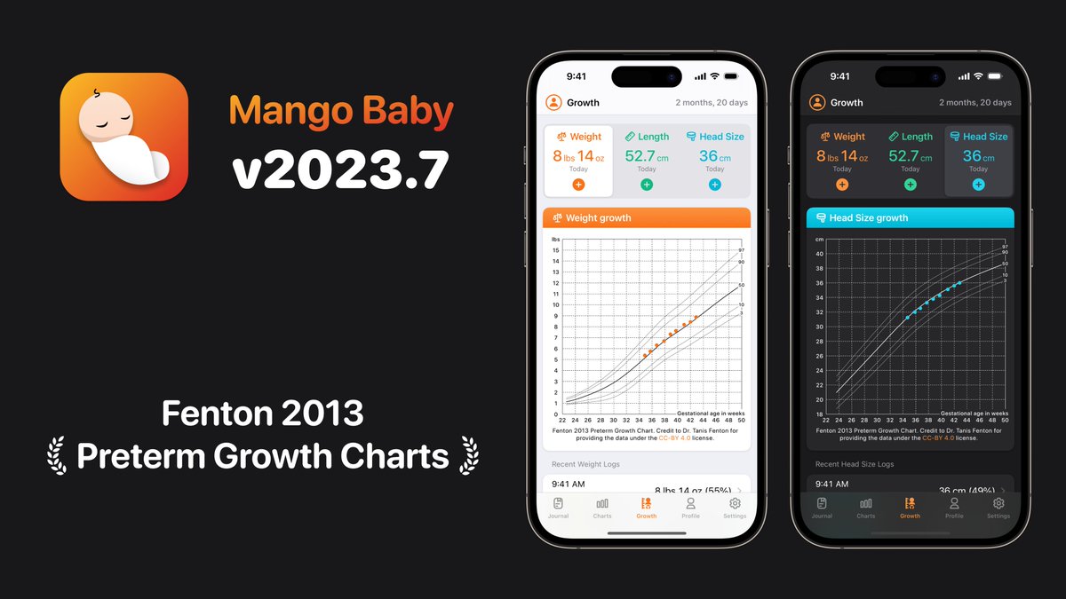 Mango Baby: Newborn Tracker with Siri 🥭👶 tweet media