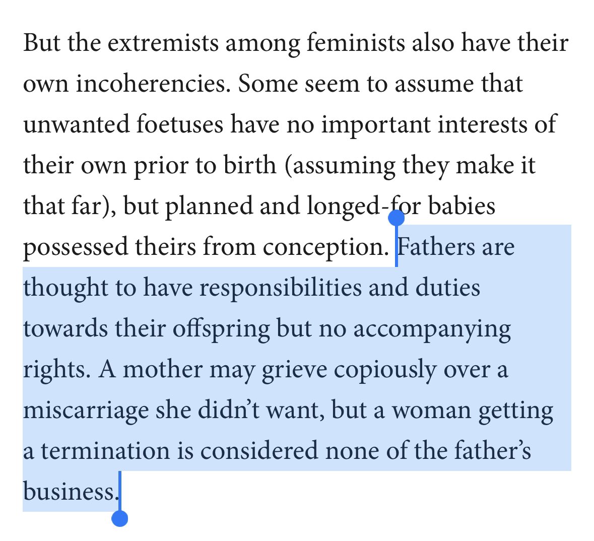 What if the father wants a baby. or your parents want to be grandparents. then you’re gestational livestock girl