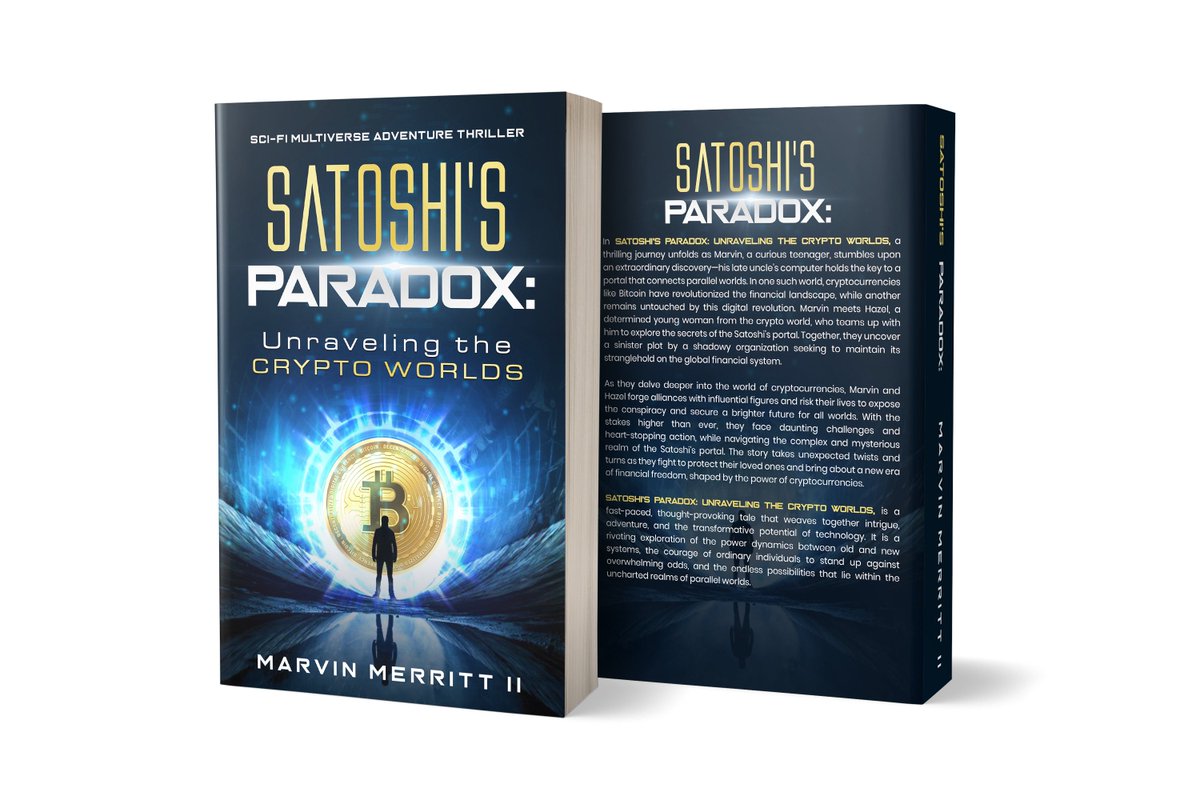 A thrilling tale of courage, technology, and the power of cryptocurrencies. #SatoshisParadox #CryptoWorlds #Thriller