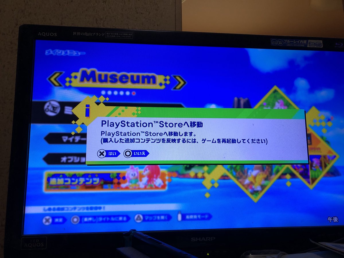 arimura2116's tweet image. おいwwww

コレは普段Xbox版とSwitch版を先に買ってる僕への嫌がらせか？

#ソニック 
#P55