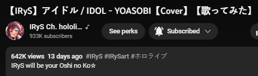 LanzE_5269's tweet photo. 640k?
we are slacking!!! #StreamIdol now!! #IRyS #IRyStocrat https://t.co/6liLSAFy42