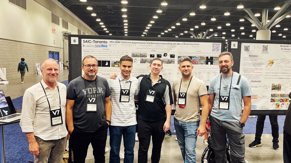 ashmrz10's tweet image. Thanks to everyone who stopped by our #cvpr2023 poster, SPIn-NeRF, and to our amazing team. @igilitschenski @domo_mr_roboto, we missed you at the conference!