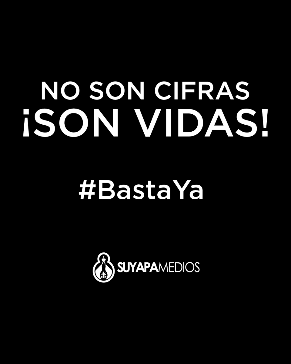 suyapamedios's tweet photo. 😔🖤 NO SON CIFRAS, ¡SON VIDAS! 

Este día cierra con casi 30 personas asesinadas en nuestro país, no se trata solo de números, sino de un país que está llorando sangre. 💔

#BastaYa https://t.co/BK8mZwEyWH