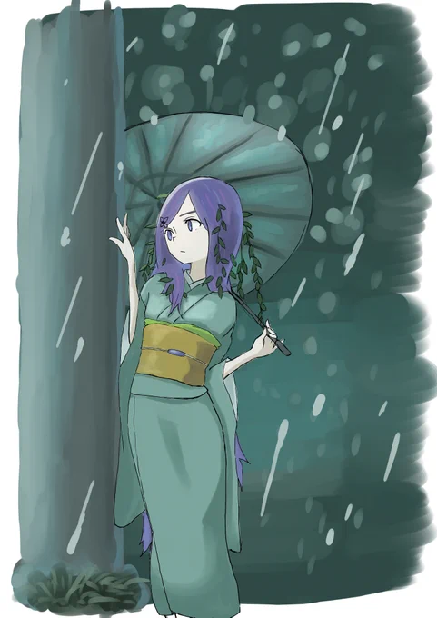ようやくツイッターに復帰出来そうです! ジリジリ調子戻していきます! #イラスト