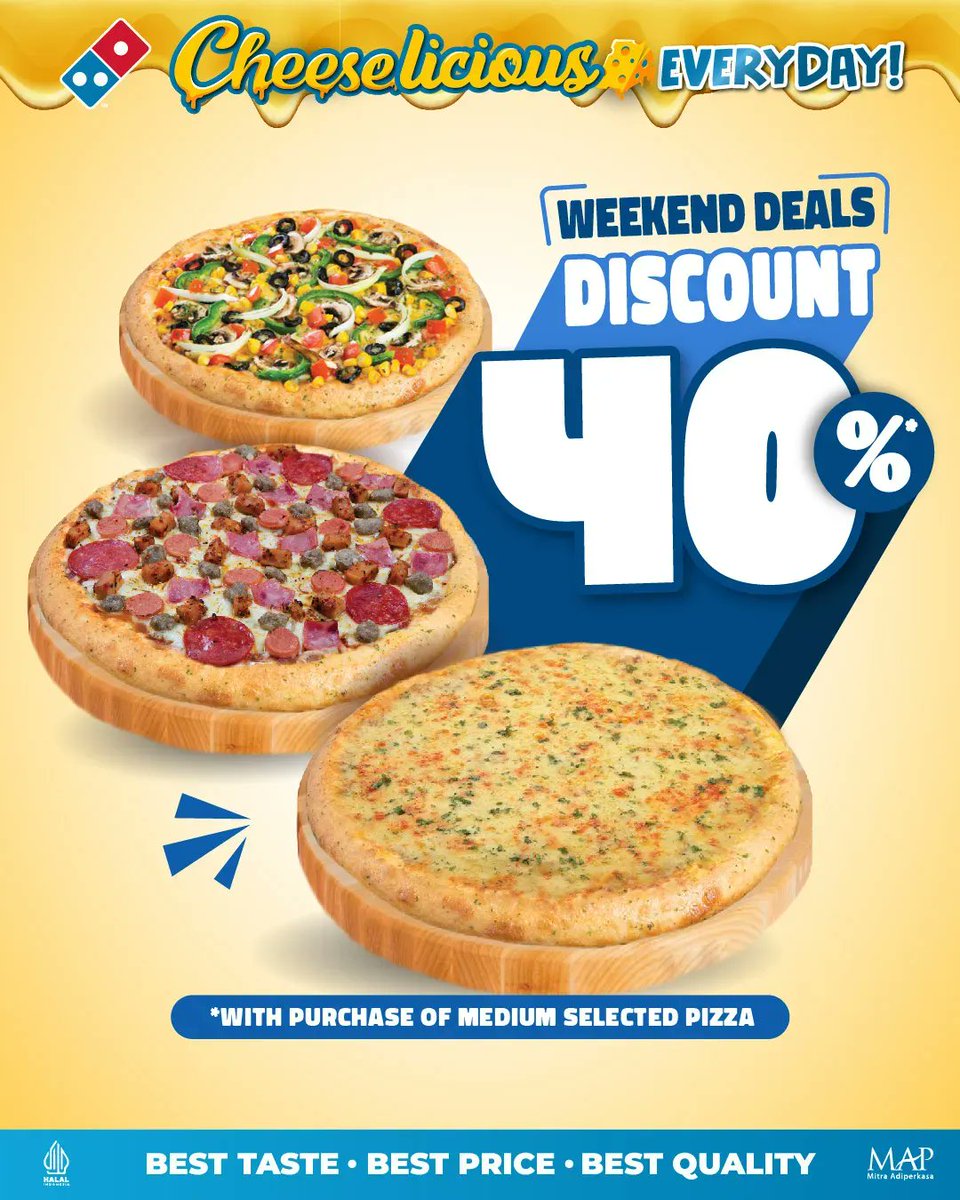 Domino's Pizza ID on Twitter "Weekend Fun Food Savings tanggaltua