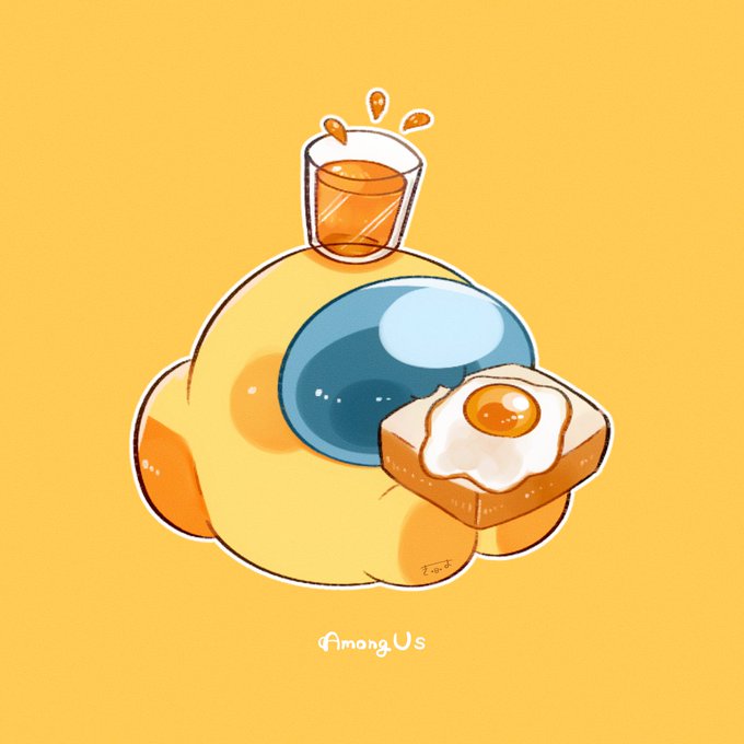 「eating egg (food)」 illustration images(Latest)