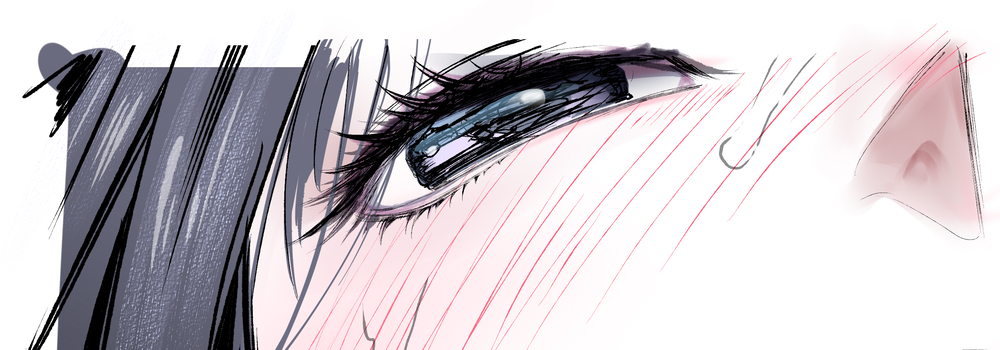 #ほっぺの斜線は可愛い
エロ可愛い～ 