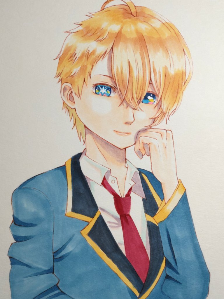 haruusamomo's tweet image. #2023年自分が選ぶ今年上半期の4枚 

アナログとデジタルと描きました😊
推しの子とセーラーちびちび