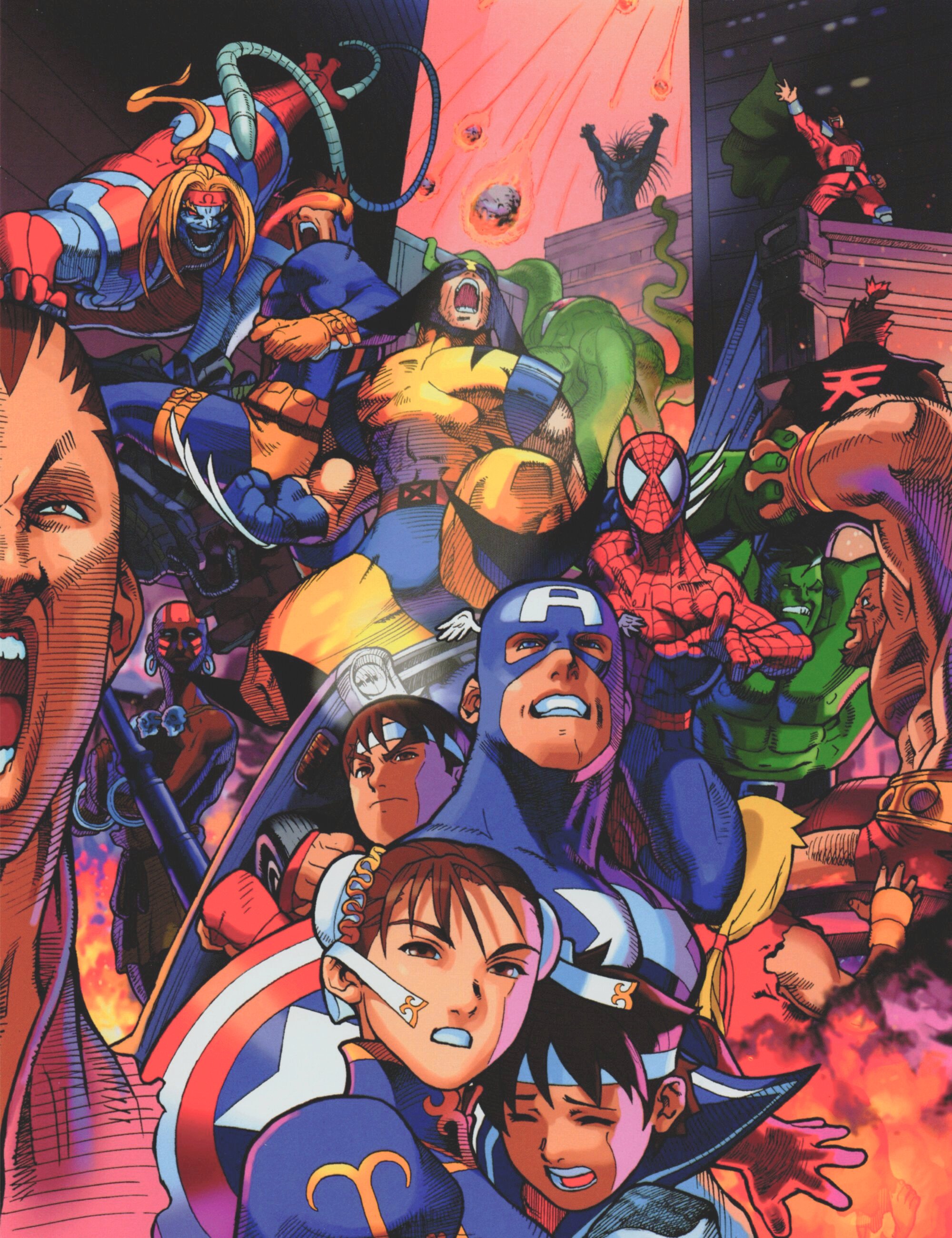 Fighting Game Anniversaries on X: 23 years ago today, Marvel Super Heroes VS  Street Fighter EX Edition was released on PlayStation at JP. It was  developed and published by Capcom Co., Ltd.