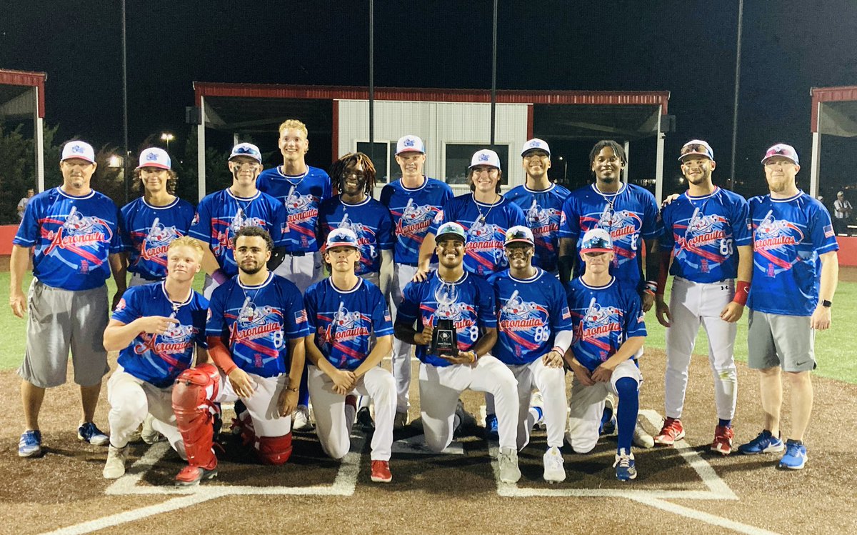Big Tourney Win in McPherson! Proud of the guys…complete team win! @WichitaAeros Buseman &amp; Mann