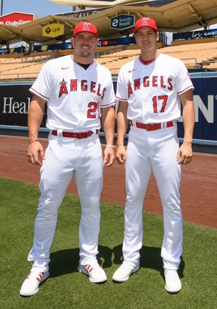 James_Holzhauer's tweet photo. Shohei Ohtani struck out zero hitters and went 1-7 at the plate and Mike Trout was removed for a pinch-hitter as the Angels defeated the Rockies 25-1 https://t.co/WQoOth8miA