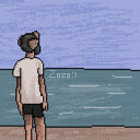 losing_mysox's tweet image. Day TWO of random ajr art until TMM is announced (merry christmas in june:))(@syntholin inspired me to do pixel art)